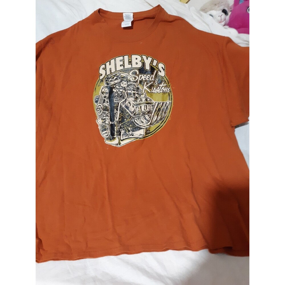 Mens Shelby's Speed & Kustom Tshirt sz 3xl
